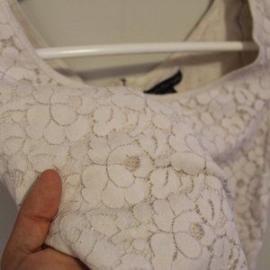 Lacey White American Eagle Tee (S)